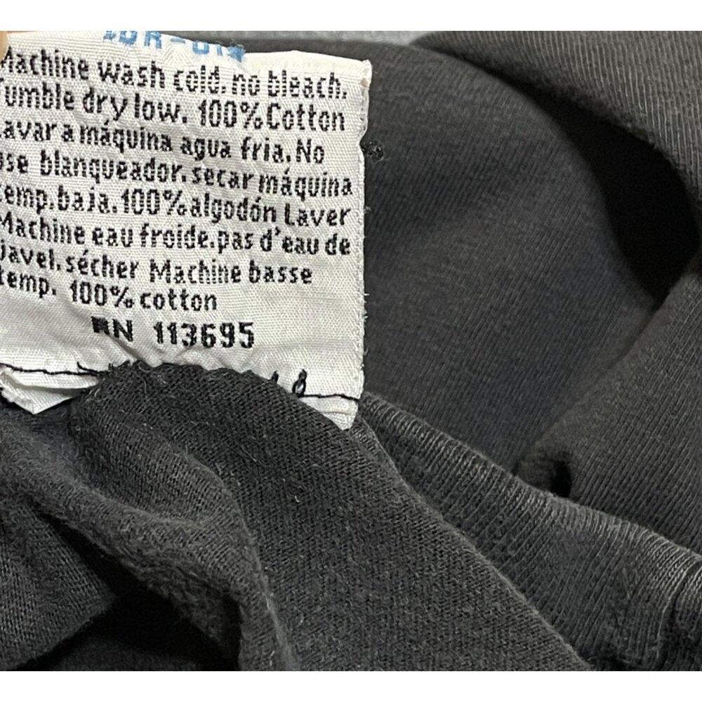 Phat Doc Michael Jordan 23 T-Shirt VTG Black Size 3XL (READ) - Picture 8 of 8